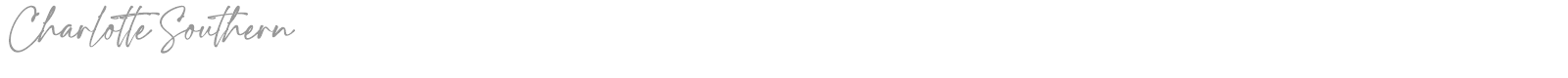 Charlotte Southern font preview